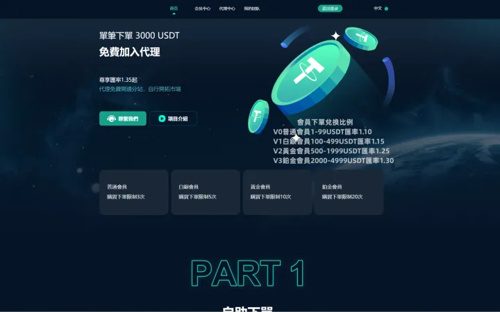 黑U钓鱼系统/黑USDT承兑系统/黑U承兑钓鱼源码 封面